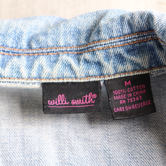 Womens Will Smith Jean Jacket - Medium M - Picture 3 of 4